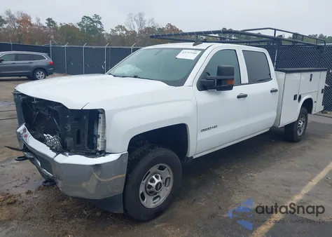 2019 Chevrolet Silverado 2500Hd Wt from USA, damaged, VIN 1GC1CREG4KF107395